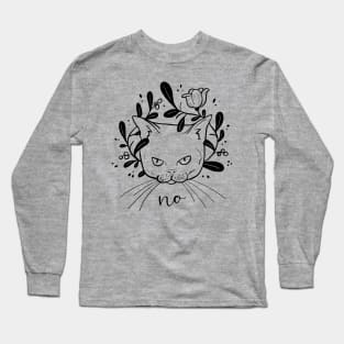 Grumpy Kitty Long Sleeve T-Shirt